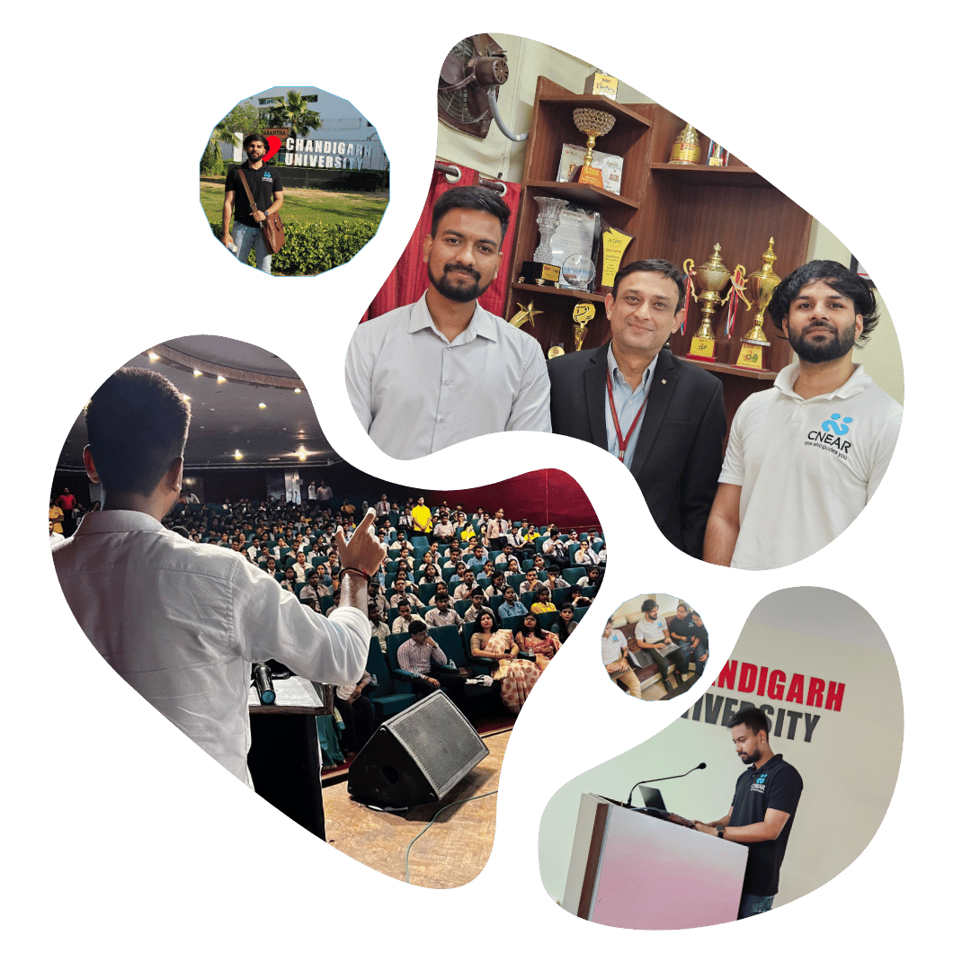 A thoughtful student holding books and pen, highlighting industry-specific keywords, plagiarism-free content, and ATS resume optimization benefits from Cnear.